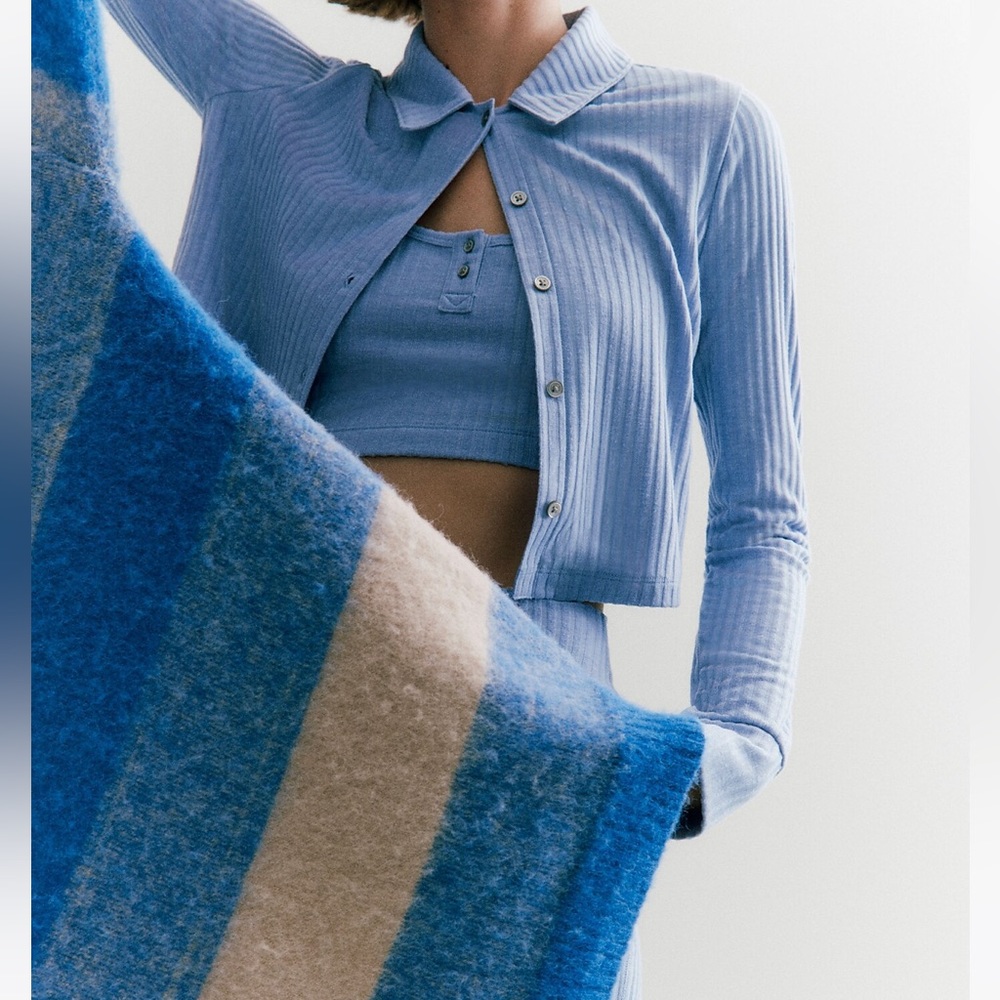 Madewell MWL Brushed Rib Cropped Cardigan ☀️